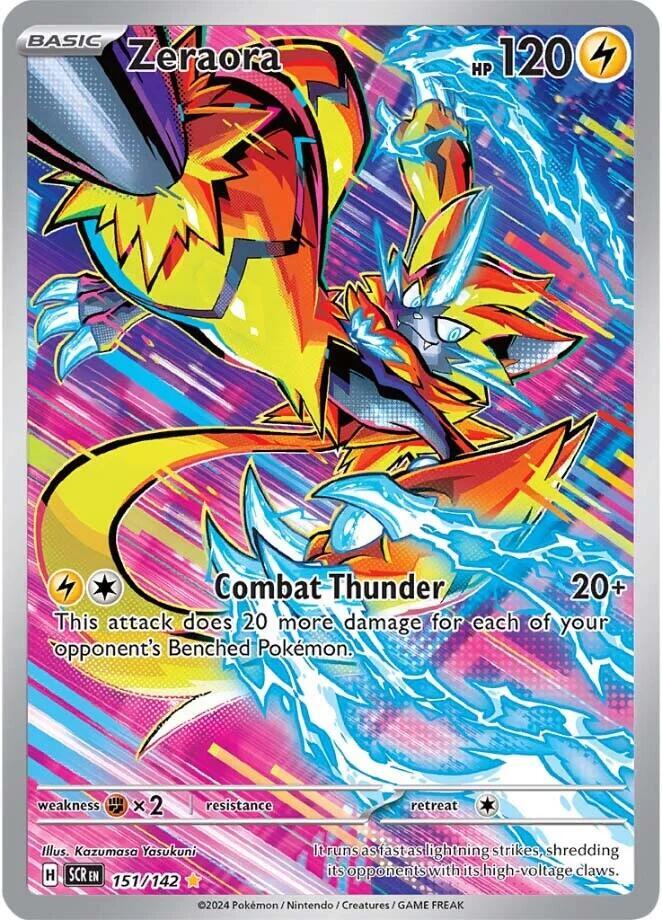 [ENG][NM] Karta Pokemon Zeraora 151/142 - Stellar Crown