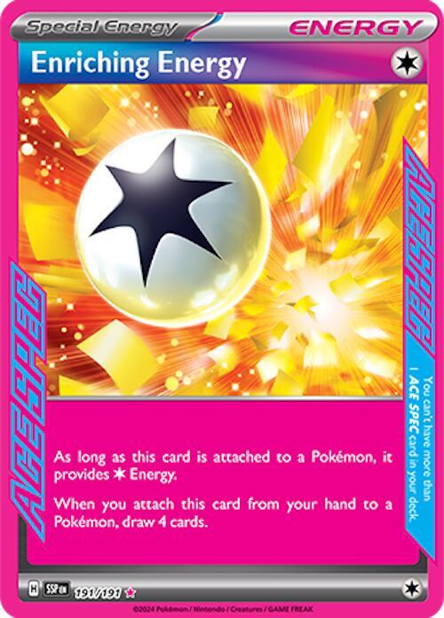 [ENG][NM] Karta Pokemon Enriching Energy 191/191 - Surging Sparks