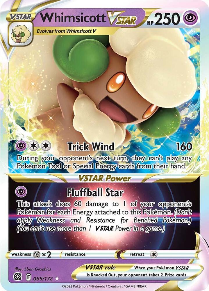 [ENG][NM] Karta Pokemon Whimsicott VSTAR 065/172 - Brilliant Stars