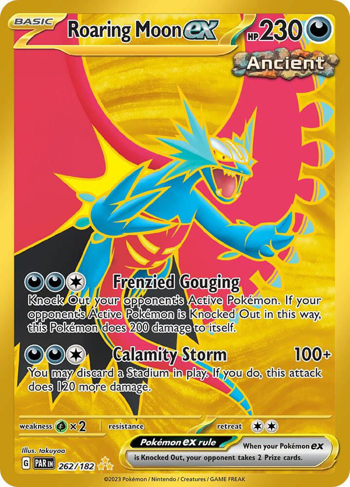 [ENG][NM] Karta Pokemon Roaring Moon ex 262/182 - Paradox Rift