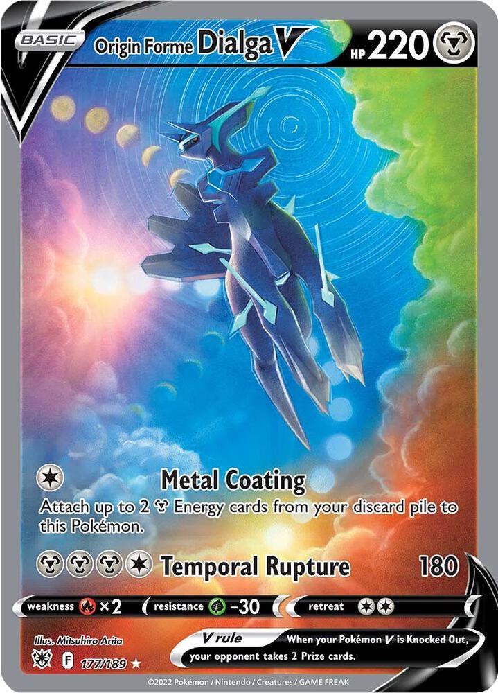 [ENG][NM] Karta Pokemon Origin Forme Dialga V 177/189 - Astral Radiance