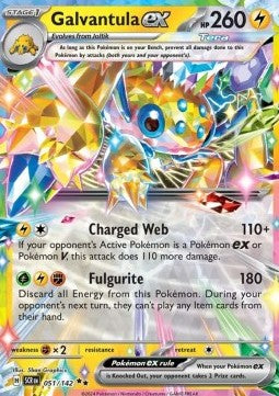 [ENG][NM] Karta Pokemon Galvantula ex 051/142 - Stellar Crown