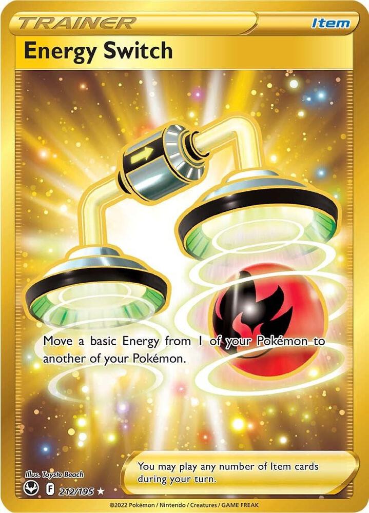 [ENG][NM] Karta Pokemon Energy Switch 212/195 - Silver Tempest