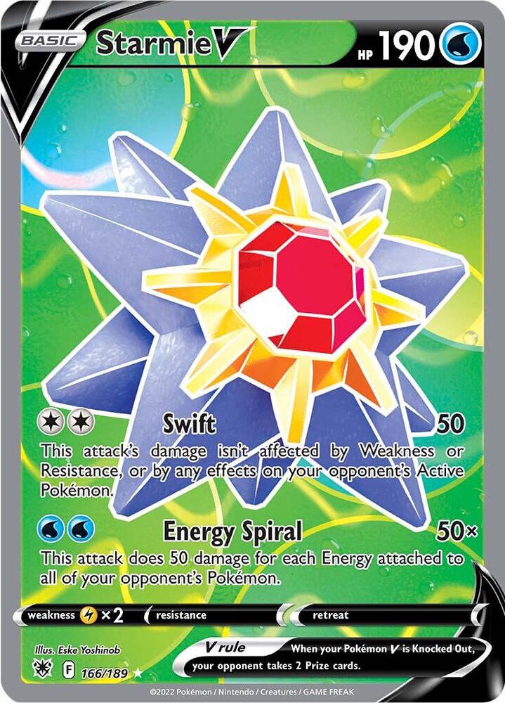 [ENG][NM] Karta Pokemon Starmie V 166/189 - Astral Radiance