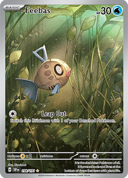 [ENG][NM] Karta Pokemon Feebas 198/191 - Surging Sparks