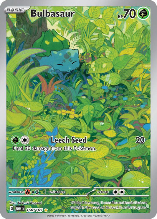 [ENG][NM] Karta Pokemon Bulbasaur 166/165 - 151