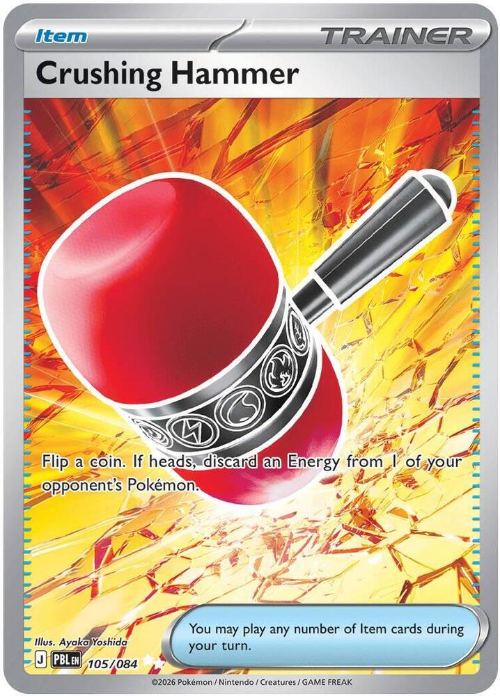 [ENG][NM] Karta Pokemon Crushing Hammer 105/084 - Pitch Black