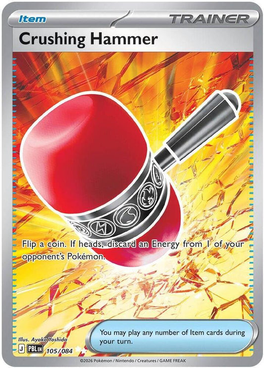 [ENG][NM] Karta Pokemon Crushing Hammer 105/084 - Pitch Black