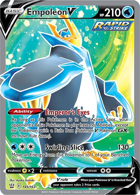 [ENG][NM] Karta Pokemon Empoleon V 145 - Battle Styles