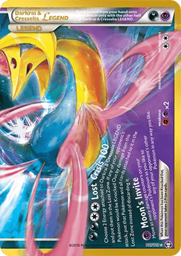 [ENG][NM] Karta Pokemon Darkrai & Cresselia LEGEND 100 - 30C TM