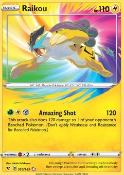 [ENG][NM] Karta Pokemon Raikou 050/185 - Vivid Voltage