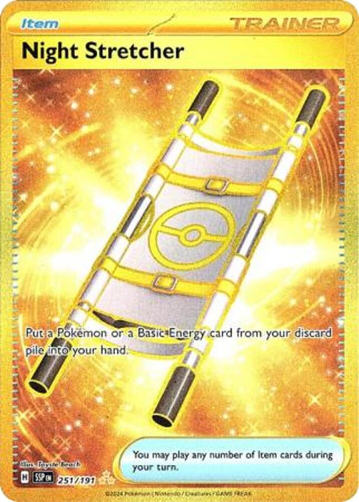 [ENG][NM] Karta Pokemon Night Stretcher 251/191 - Surging Sparks