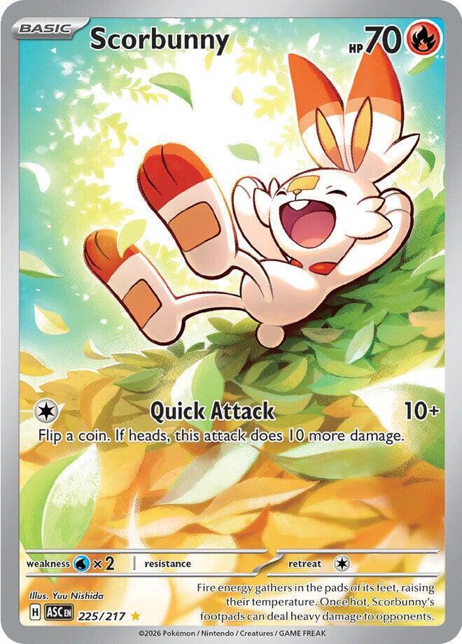 [ENG][NM] Karta Pokemon Scorbunny 225/217 - Ascended Heroes