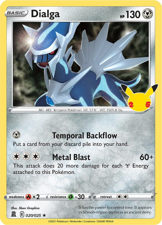 [ENG][NM] Karta Pokemon Dialga 020/102 - Celebrations