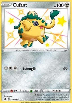 [ENG][NM] Karta Pokemon Cufant SV90 - Shining Fates