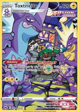 [ENG][NM] Karta Pokemon Toxtricity GG09 - Crown Zenith