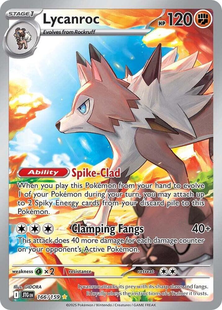 [ENG][NM] Karta Pokemon Lycanroc 166/159 - Journey Together