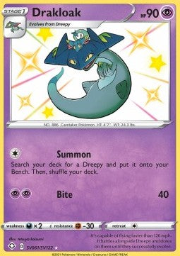 [ENG][NM] Karta Pokemon Drakloak SV61 - Shining Fates